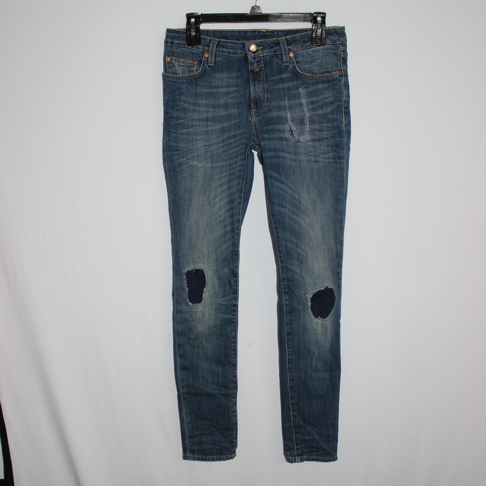 Womens Vintage Marlow Destroy Five Pocket Stretch